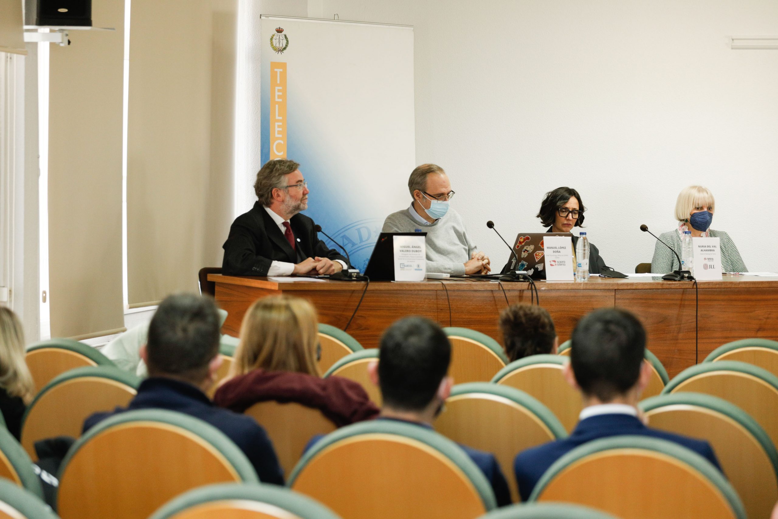 Ponentes en la jornada 'Retos de la accesibilidad en el día a día'. Jesús Umbría